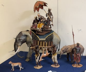 ANGELA TRIPI AFRICAN HUNTING FIGURE SET