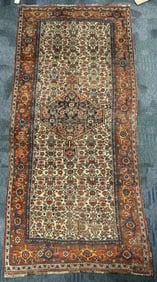 ANTIQUE ORIENTAL RUNNER RUG