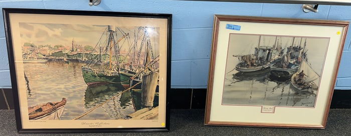 JAMES SESSIONS & JOSEPH MARULIES HARBOR SCENE PRIN