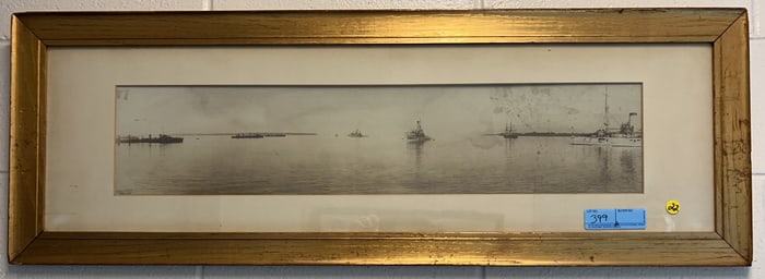 2 PANORAMIC PHOTOS BY GEORGE SHEAFER OF BALT. MD