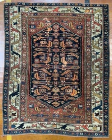 ANTIQUE HERIZ AREA RUG