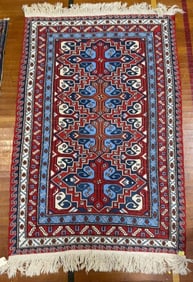 LARGE HANDMADE ORIENTAL RUNNER