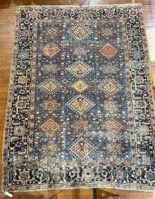 ANTIQUE ORIENTAL ROOM SIZE RUG