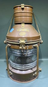 RC MURRAY & CO. ANTIQUE SHIP'S ANCHOR LIGHT