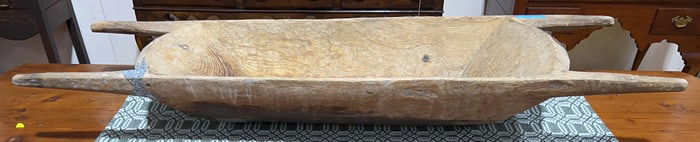 LARGE WOODEN DOUGH TOUGH