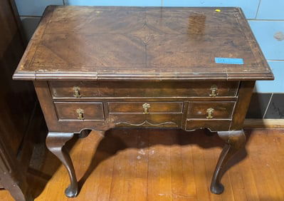ANTIQUE CONTINENTAL BANDED QA LOWBOY