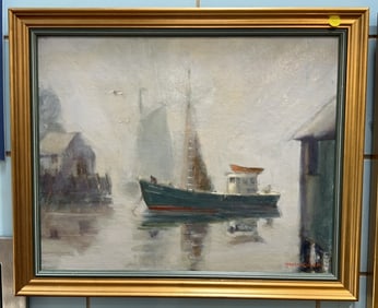 BRYAN QUIRK (ST MICHEALS) OIL PAINTING