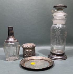 SILVER BOX & SILVER RIM LOT