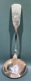 WARRINGTON PHILADELPHIA PA COIN SILVER PUNCH LADLE