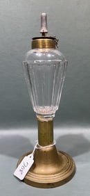 ANTIQUE WHALE OIL LAMP