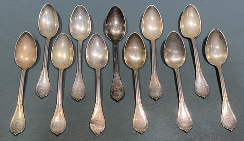 11- STERLING SPOONS BAILEY & CO.