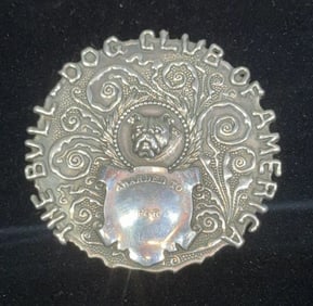 BULL-DOG CLUB OF AMERICA METAL AWARD