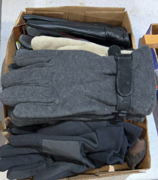 LARGE COLLECTION OF VARIOUS GLOVES: ~