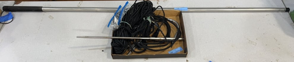 SOUTH CHATHAM TACKLE FLYING GAFF / HARPOON KIT: THE POLE IS 73" LONG