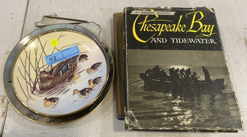 AUBREY BODINE CHESAPEAKE BAY BOOK & DUCK PLATES