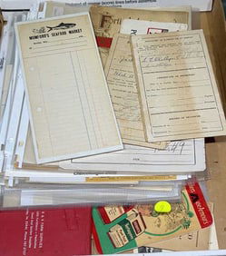 EASTERN SHORE EPHEMERA & ADVERTISING LOT