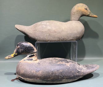 2 FACTORY MADE DECOYS