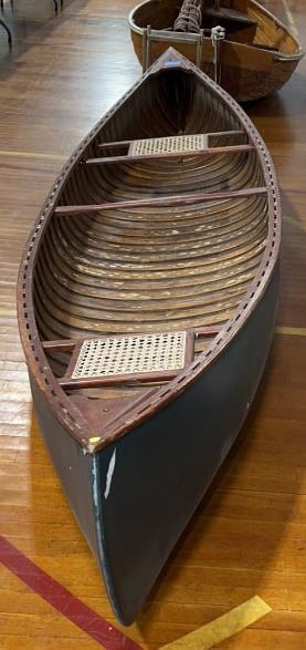 13' OLD TOWN WOODEN CANOE: 13' LONG