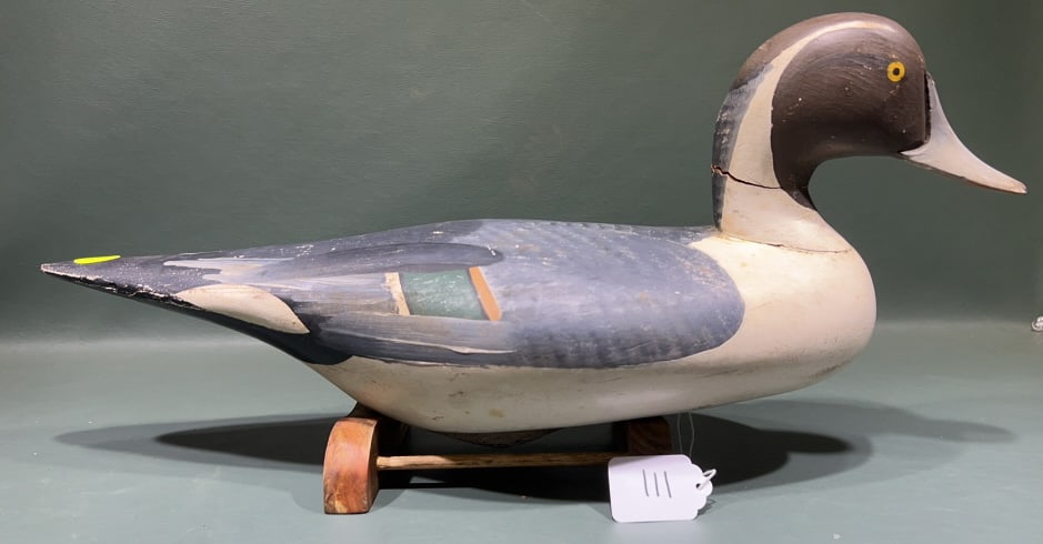 CAPTAIN HARRY JOBES DRAKE PINTAIL DECOY: 17-1/2"