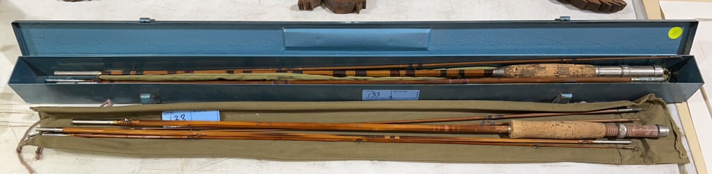 3 FLY RODS: 40" long