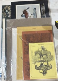 VARIOUS POSTERS & PRINTS (WATERFOWL, WINCHESTER,