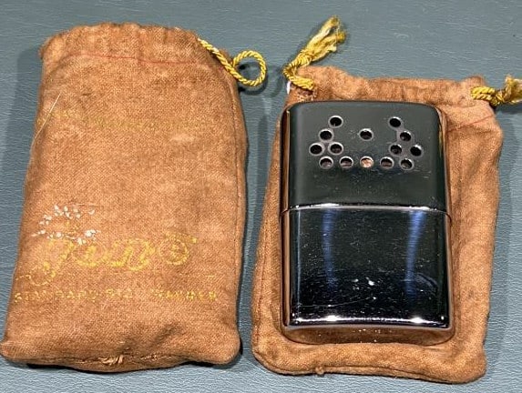 2 JON-E HAND WARMERS: 3-1/2" x 2-1/4"
