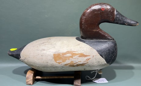 UPPER BAY CANVASBACK DECOY