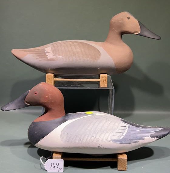 PAIR OF CAPTAIN HARRY JOBES CANVASBACKS - 1994: 16" long