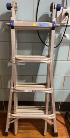 17' WERNER FOLDING LADDER