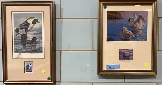 RUSSELL COBANE & SANDRA WILLIAMS STAMP PRINTS