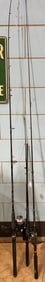 3 FISHING RODS