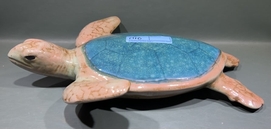 POTTERY TURTLE: 18-1/2" x 14-1/2"