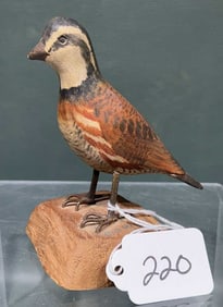 CLAM WILDING CARVED QUAIL