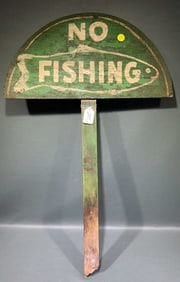 NO FISHING SIGN