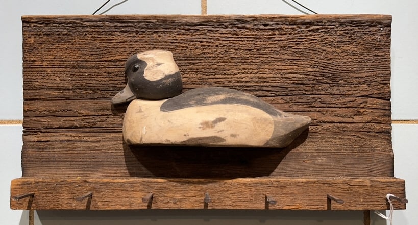 BUFFLEHEAD KEY HANGING RACK: 17" X 9