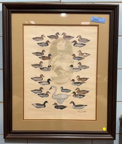 PAUL SHERTZ MADISON MITCHELL DECOY PRINT