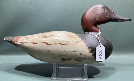 CANVASBACK DRAKE DODGE FACTORY STYLE DECOY