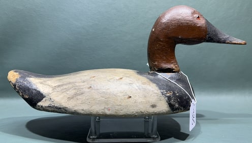 FLAT BOTTOM BALSA CANVASBACK W/BRANDED KEEL