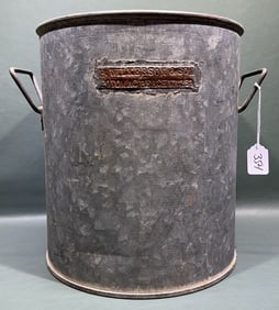 N. WILKERSON & SON OYSTER 5 GALLON SHIPPING CONTAI