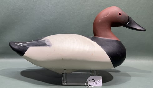 CHARLES JOBES CANVASBACK DRAKE