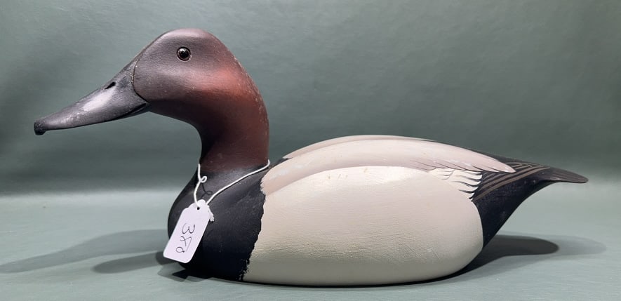 BILL SCHAUBER FULL SIZE CANVASBACK 1981: 15" LONG