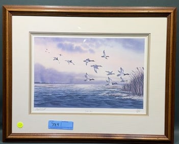 NED EWELL CANVASBACK PRINT 478/480