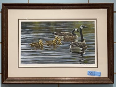 ROBERT BATEMAN GOOSE PRINT 1985 212/950