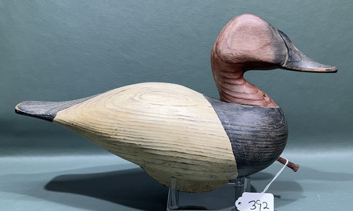 DUDLEY STYLE CANVASBACK BY CHARLES & BOB JOBES: 1992 ~ 15" LONG