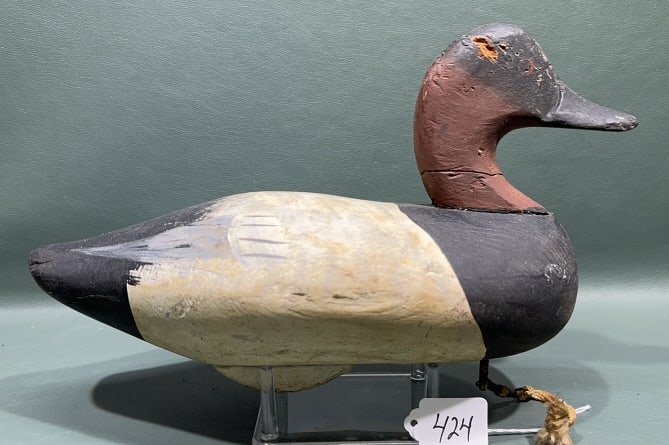 CAPT. JESS URIE CANVASBACK: 13" LONG