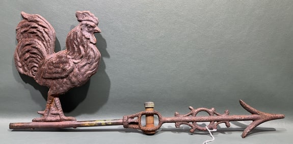 IRON ROOSTER WEATHERVANE / DIRECTIONAL