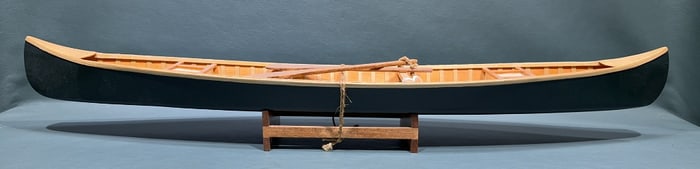 SALESMAN'S SAMPLE CANOE MODEL