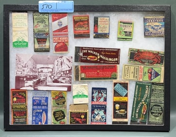 COLLECTION OF BALTIMORE SEAFOOD MATCH BOOKS