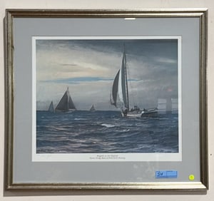 "SKIPJACKS ON THE CHOPTANK" PRINT BY PETER EGELI