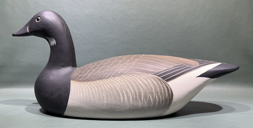 1985 CHARLIE JOINER BRANDT DECOY: 18" LONG